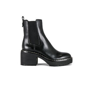 Sam Edelman 'Anderson' Black Almond Toe Boot Size 8.5